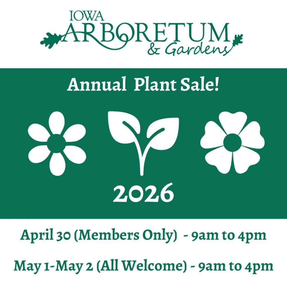 Annual Plant Sale April 30-May 2
