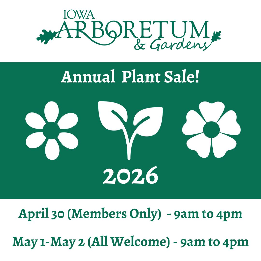 Annual Plant Sale April 30-May 2